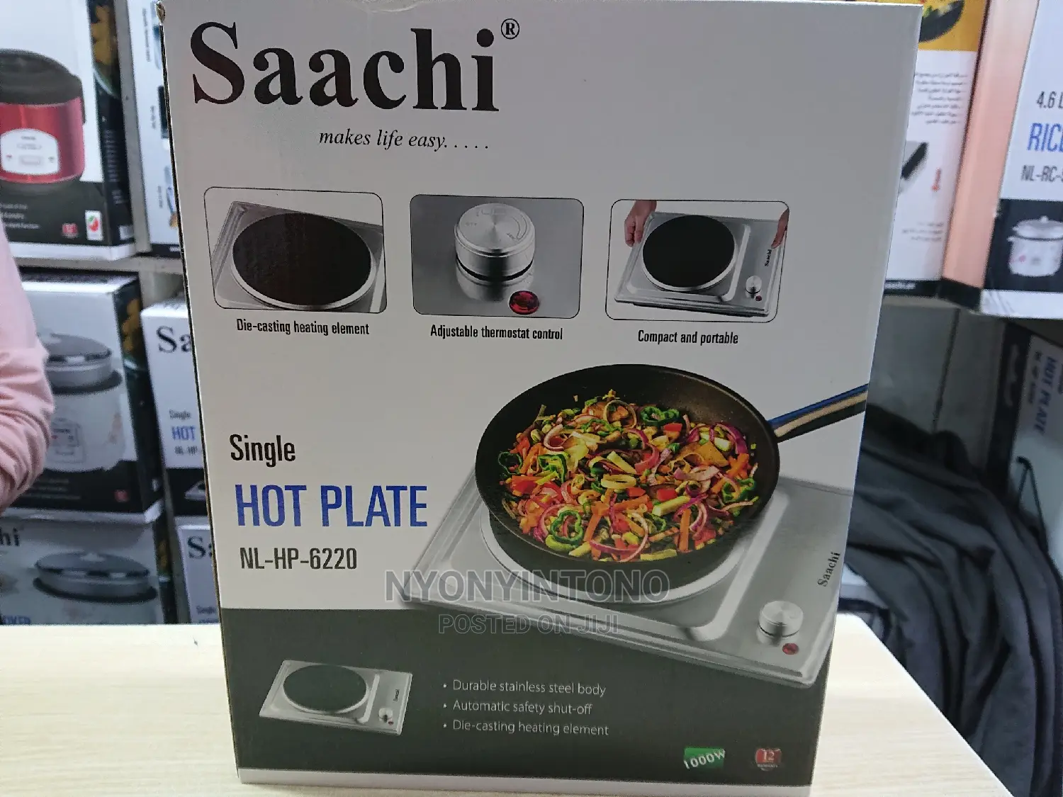 Saachi Single Solid Hot Plate