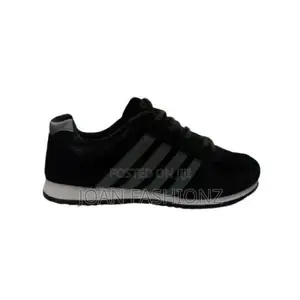 Men's Unisex Sneakers-Black Grey