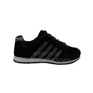 Men's Unisex Sneakers-Black Grey