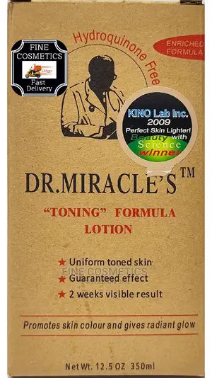 DR MIRACLE'S Toning Formula Brightening and Glowing Lotion