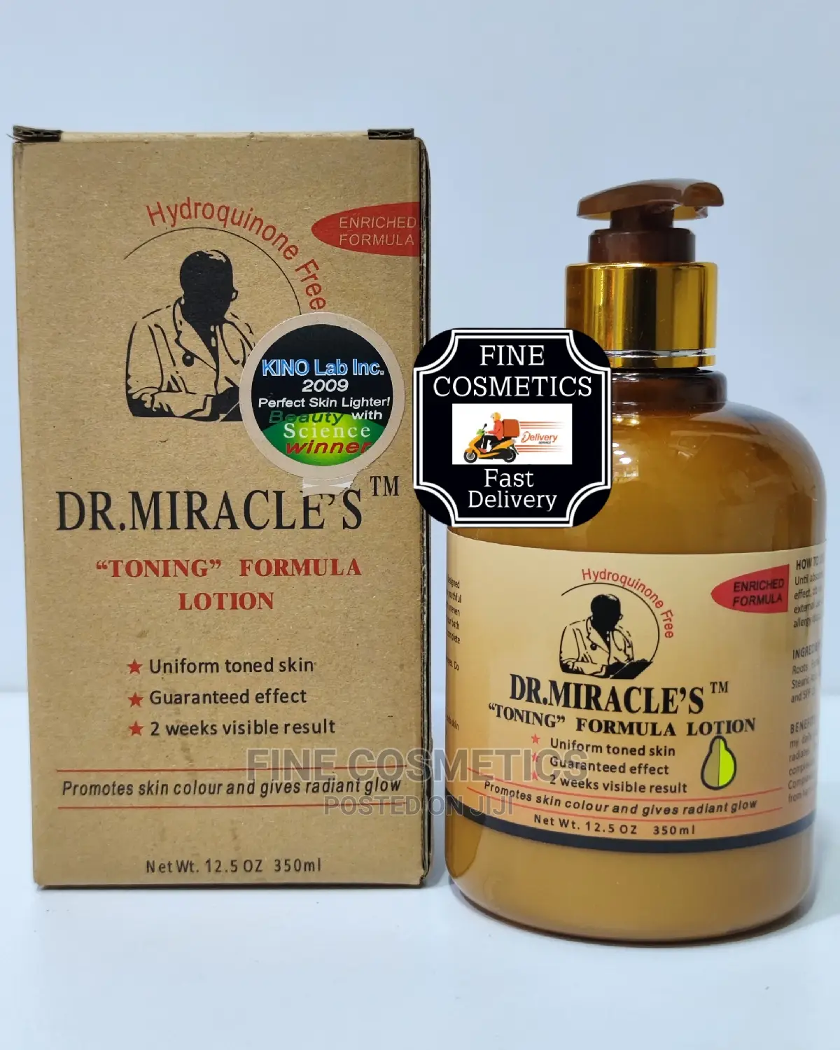 DR MIRACLE'S Toning Formula Brightening and Glowing Lotion