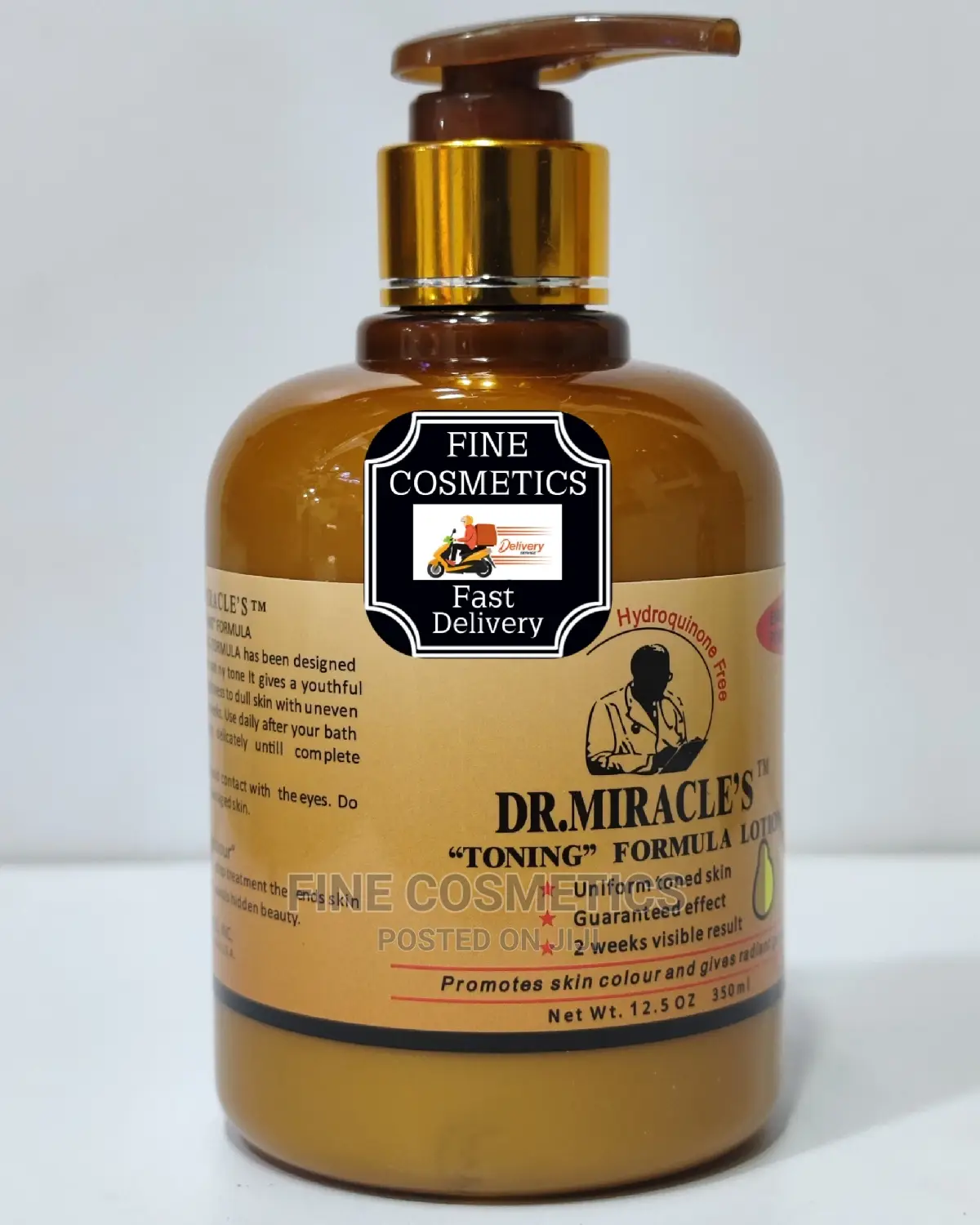 DR MIRACLE'S Toning Formula Brightening and Glowing Lotion