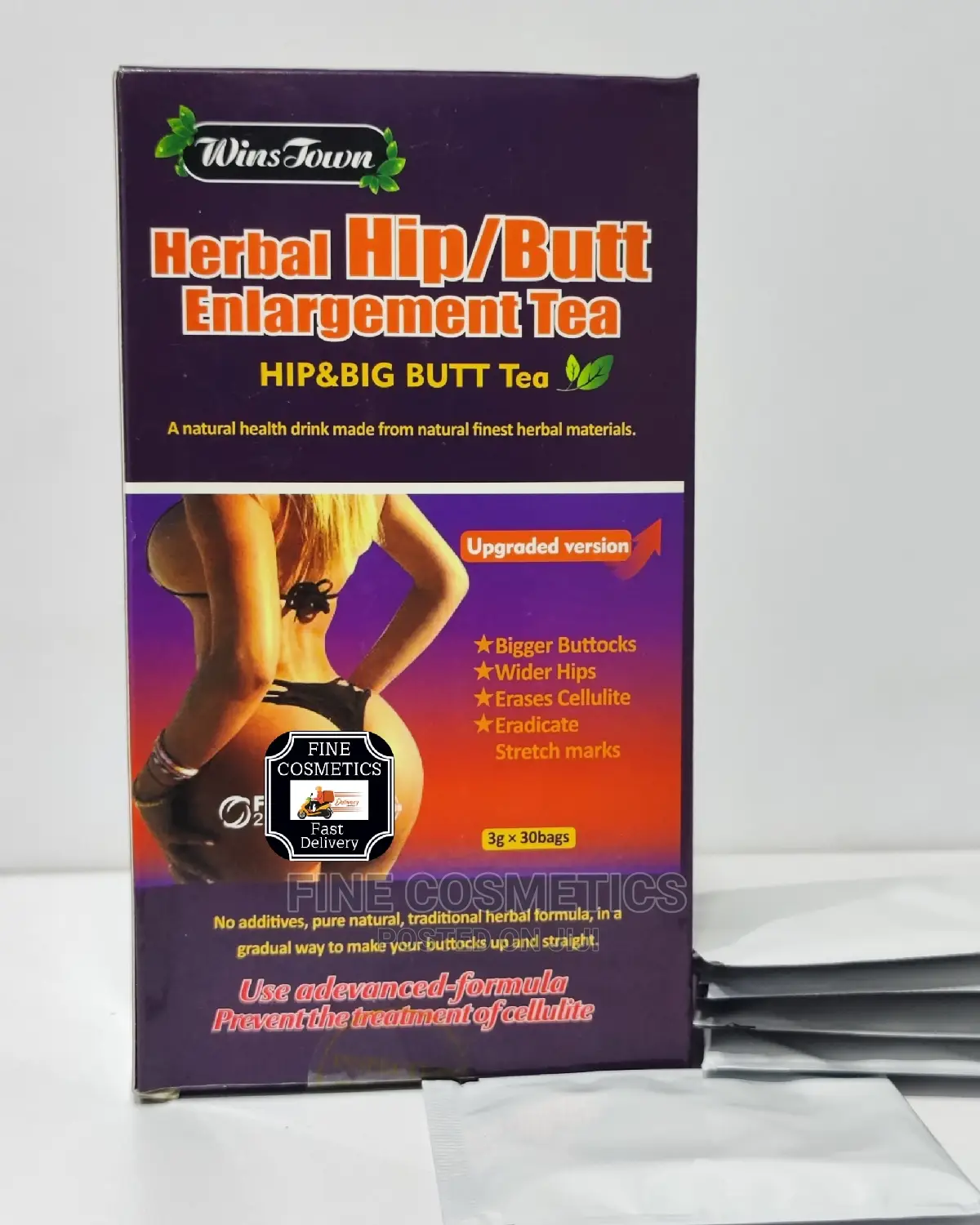 Wins Town Herbal Hip / Butt Enlargement Tea/Hip+Big Butt Tea