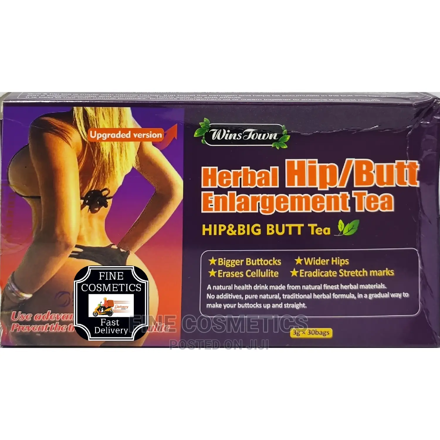 Wins Town Herbal Hip / Butt Enlargement Tea/Hip+Big Butt Tea
