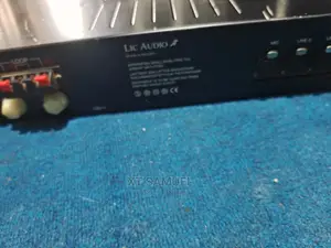 Lic Audio XL-500R 500W PRO AMP With Microphone Inputs