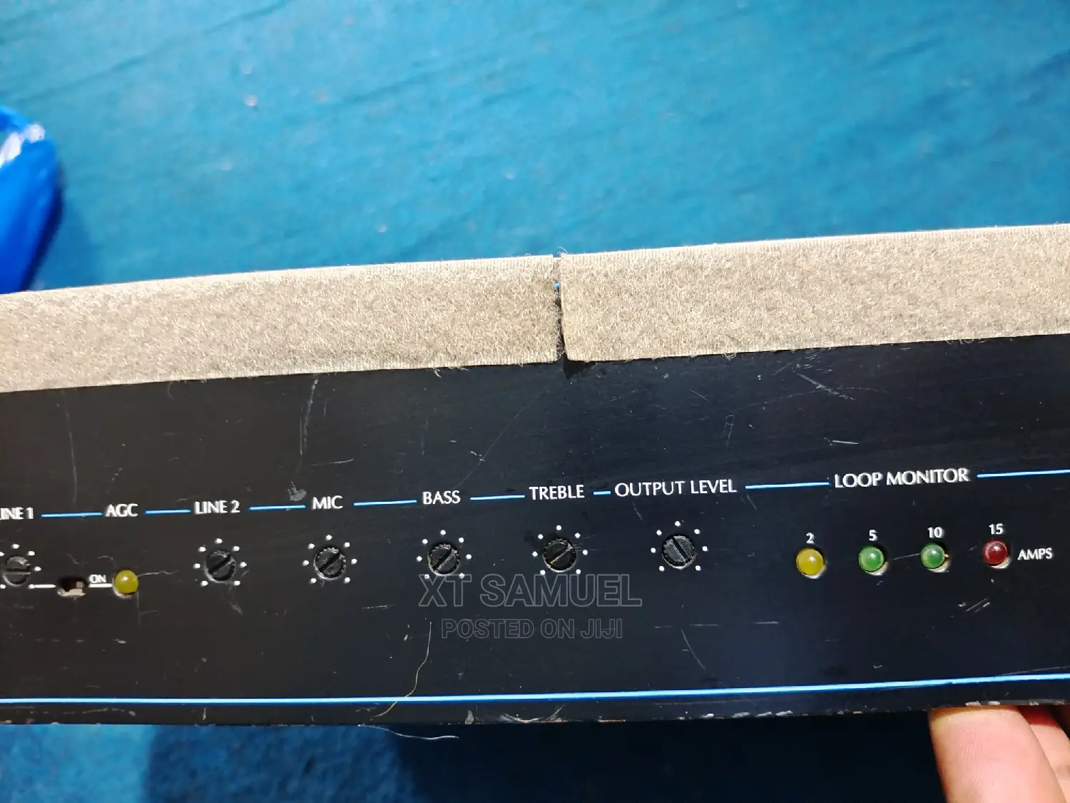 Lic Audio XL-500R 500W PRO AMP With Microphone Inputs