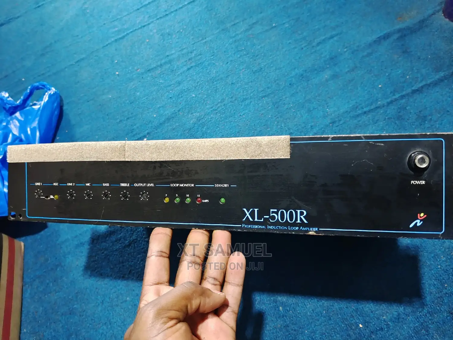 Lic Audio XL-500R 500W PRO AMP With Microphone Inputs