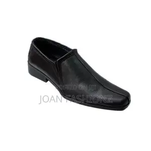 Men's Leather Shoes-Black