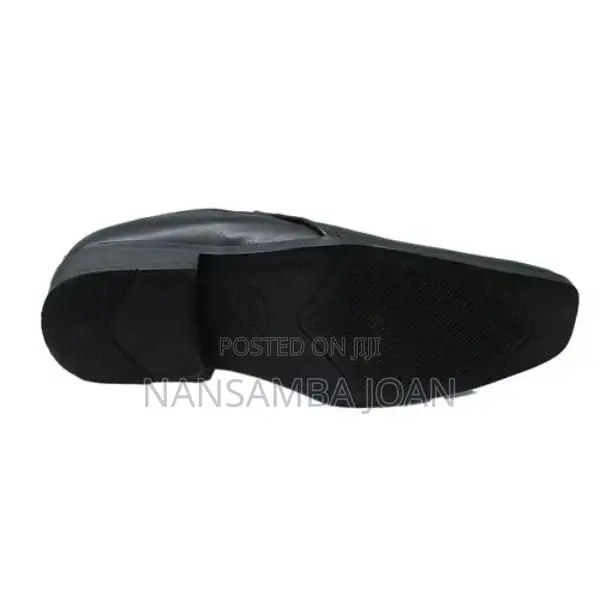 Men's Leather Shoes-Black
