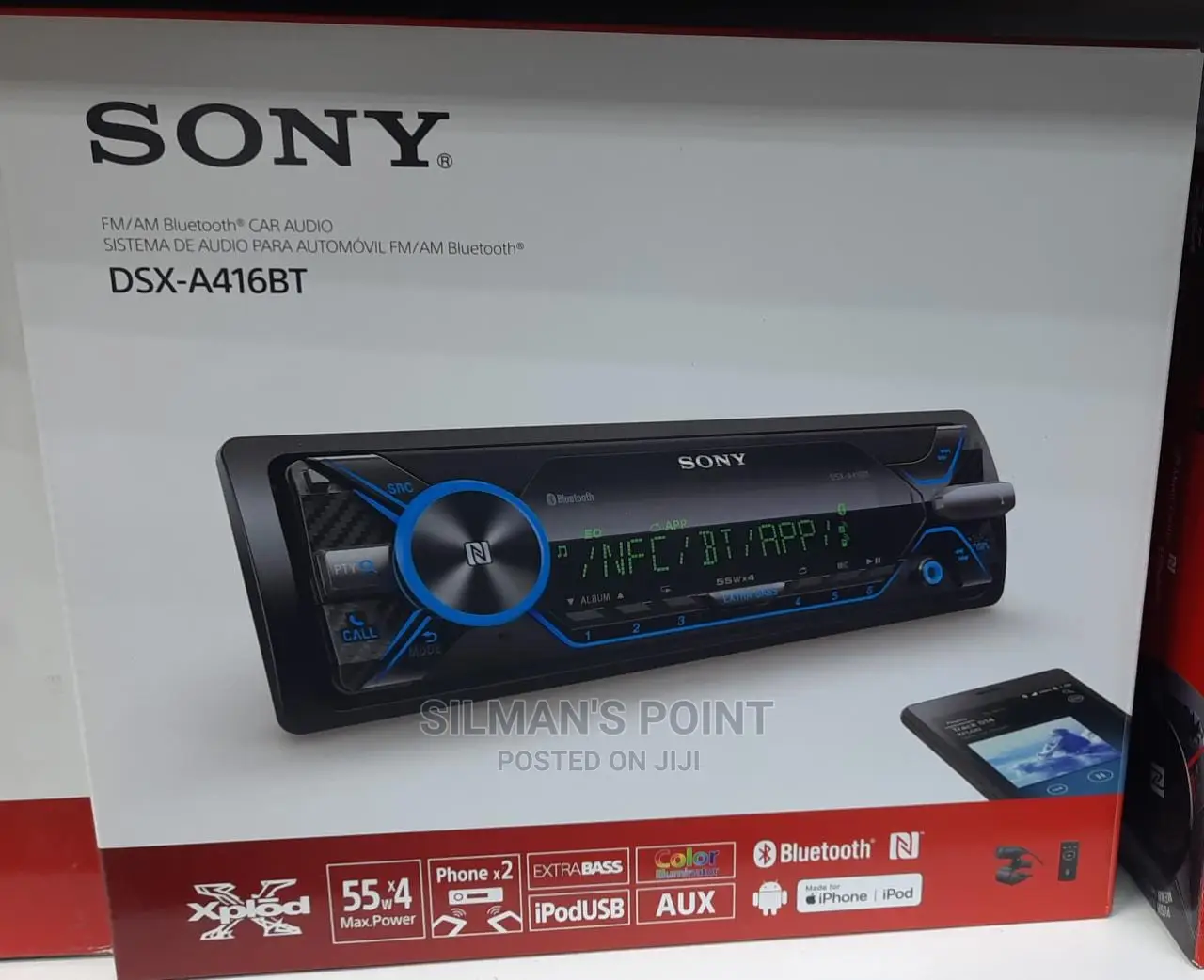 SONY Dsx-A416bt Single Din Radio