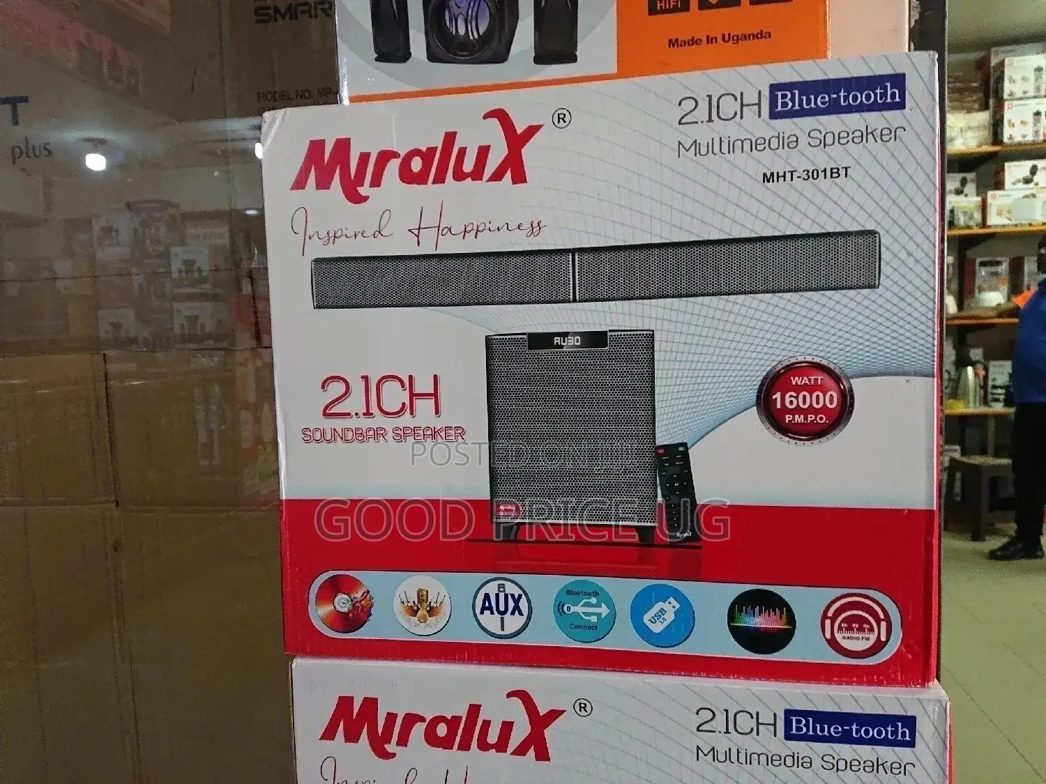2.1 Channel Myralux Sound Bar Speaker