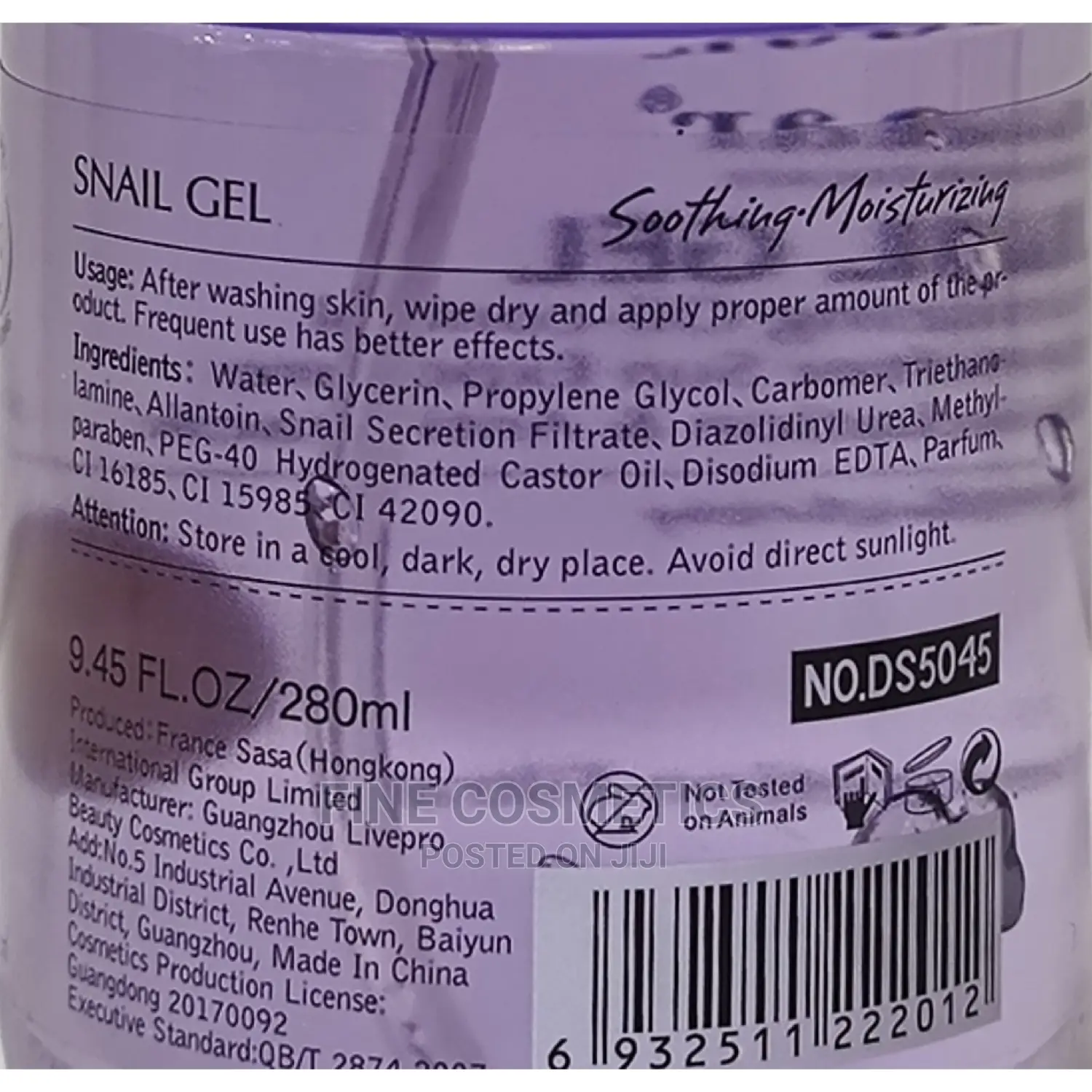 DISAAR Vitamin C Gel and Snail Gel Anti-Aging Moisturizer