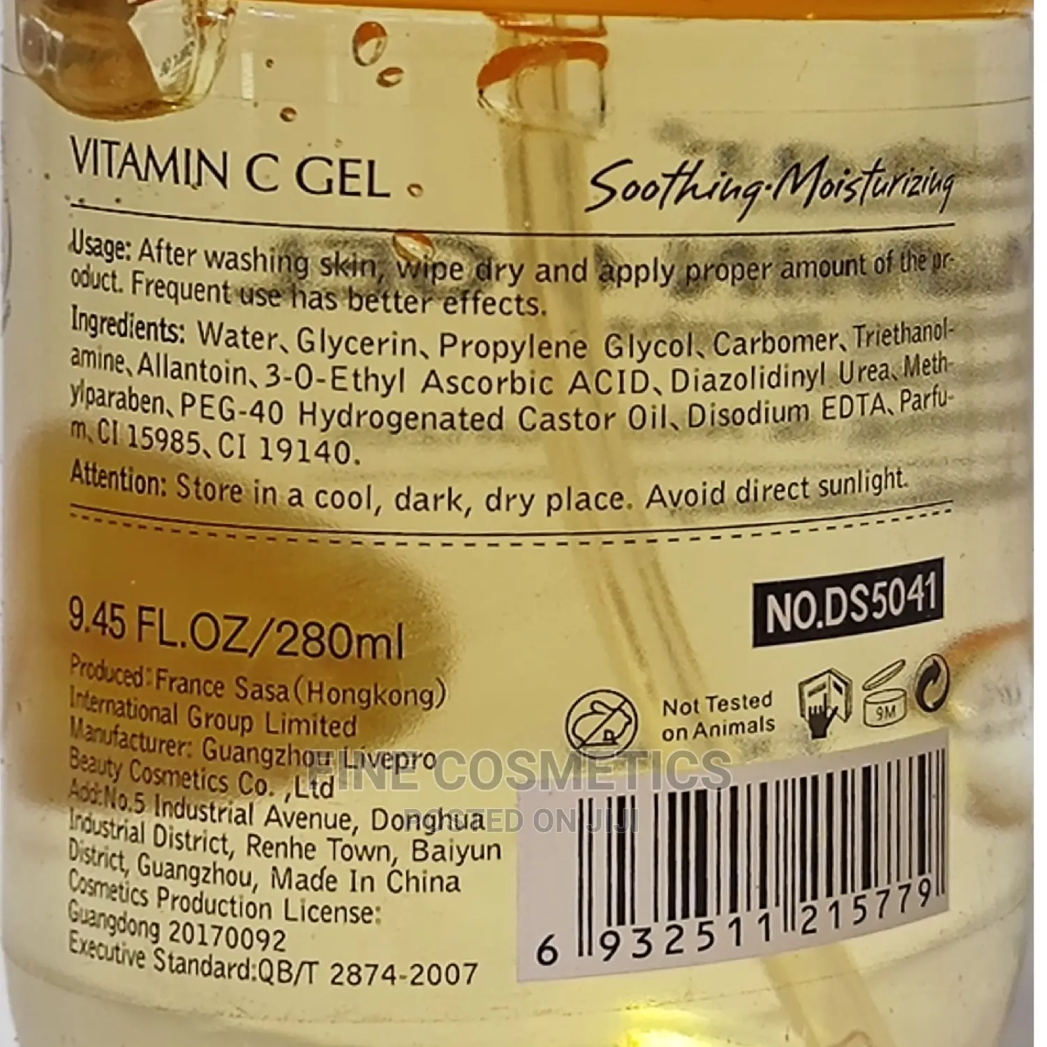 DISAAR Vitamin C Gel and Snail Gel Anti-Aging Moisturizer