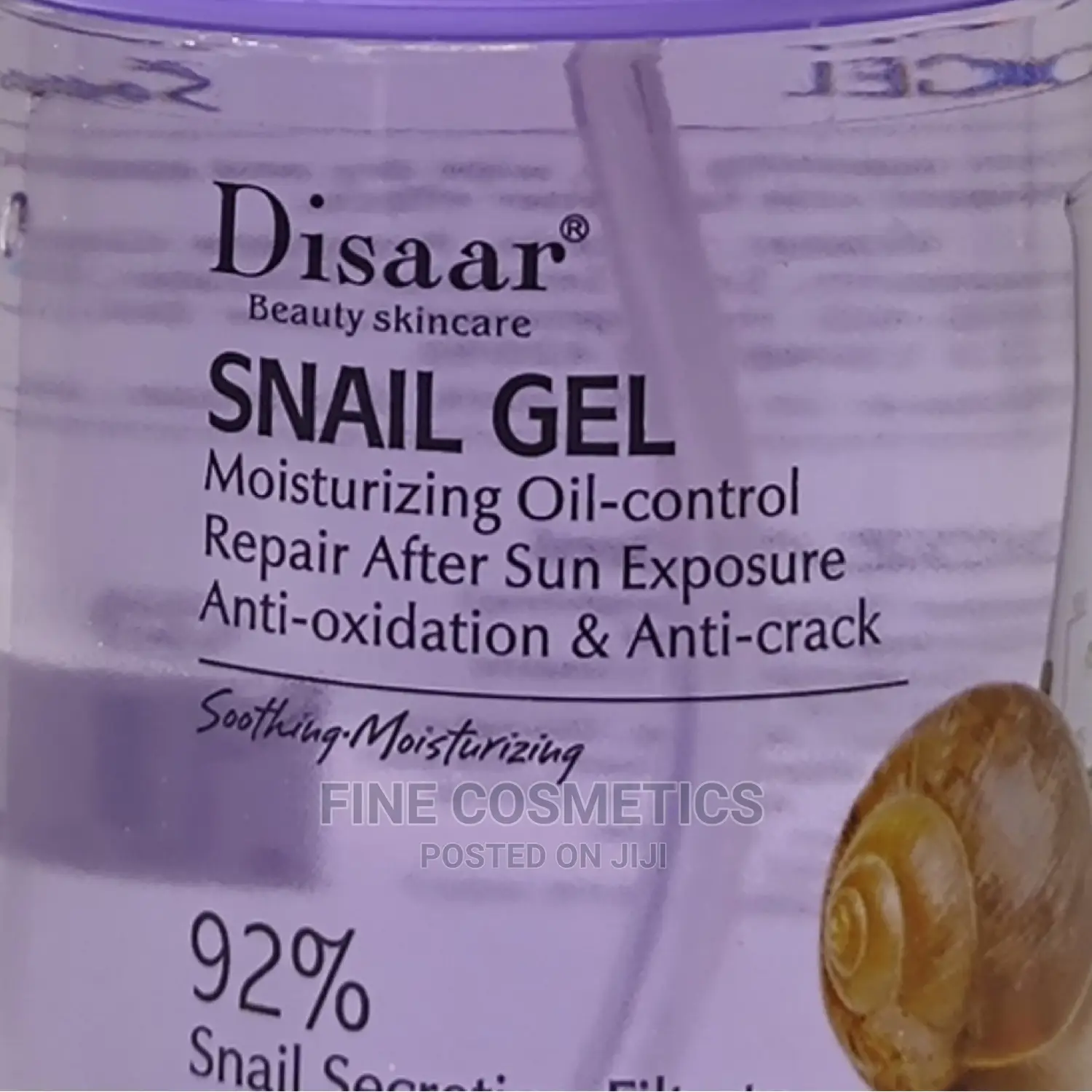 DISAAR Vitamin C Gel and Snail Gel Anti-Aging Moisturizer