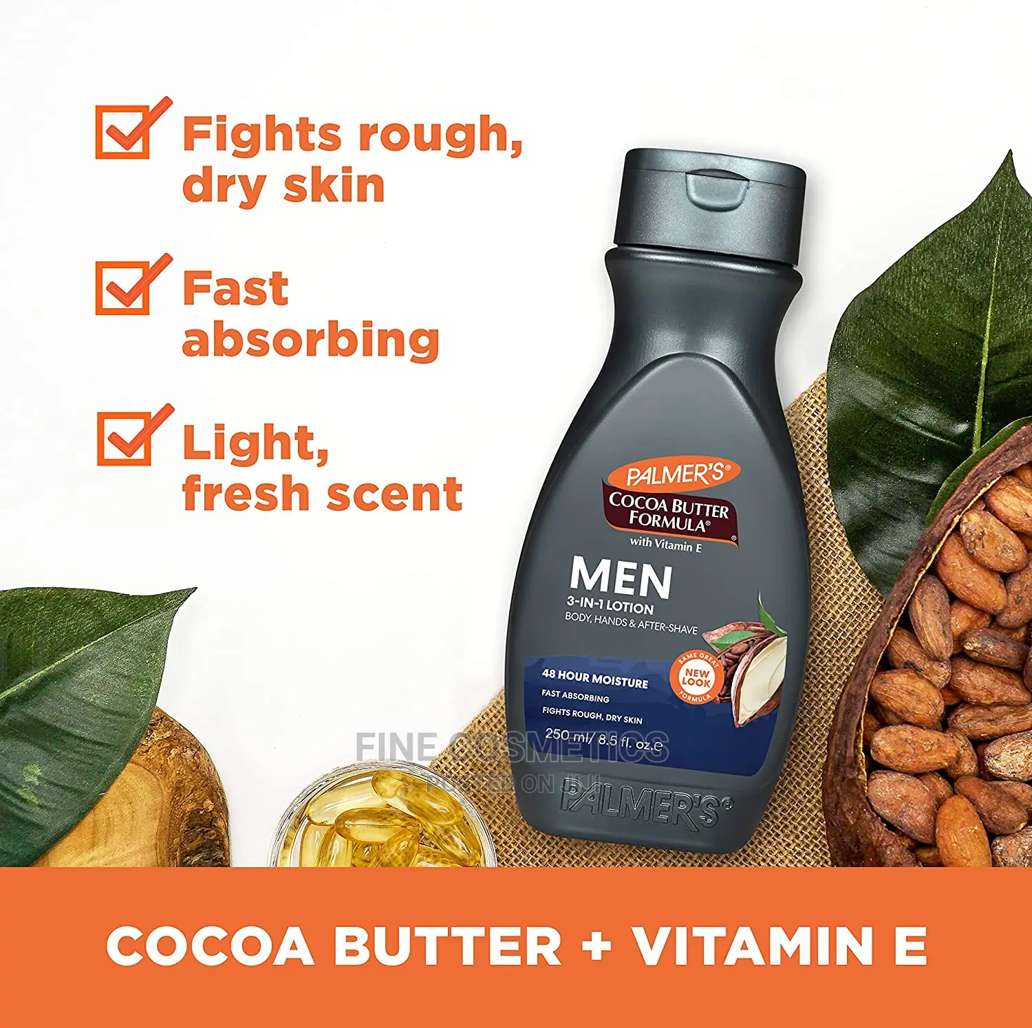 Palmers Cocoa Butter Men's Body and Face Lotion for Men 400g