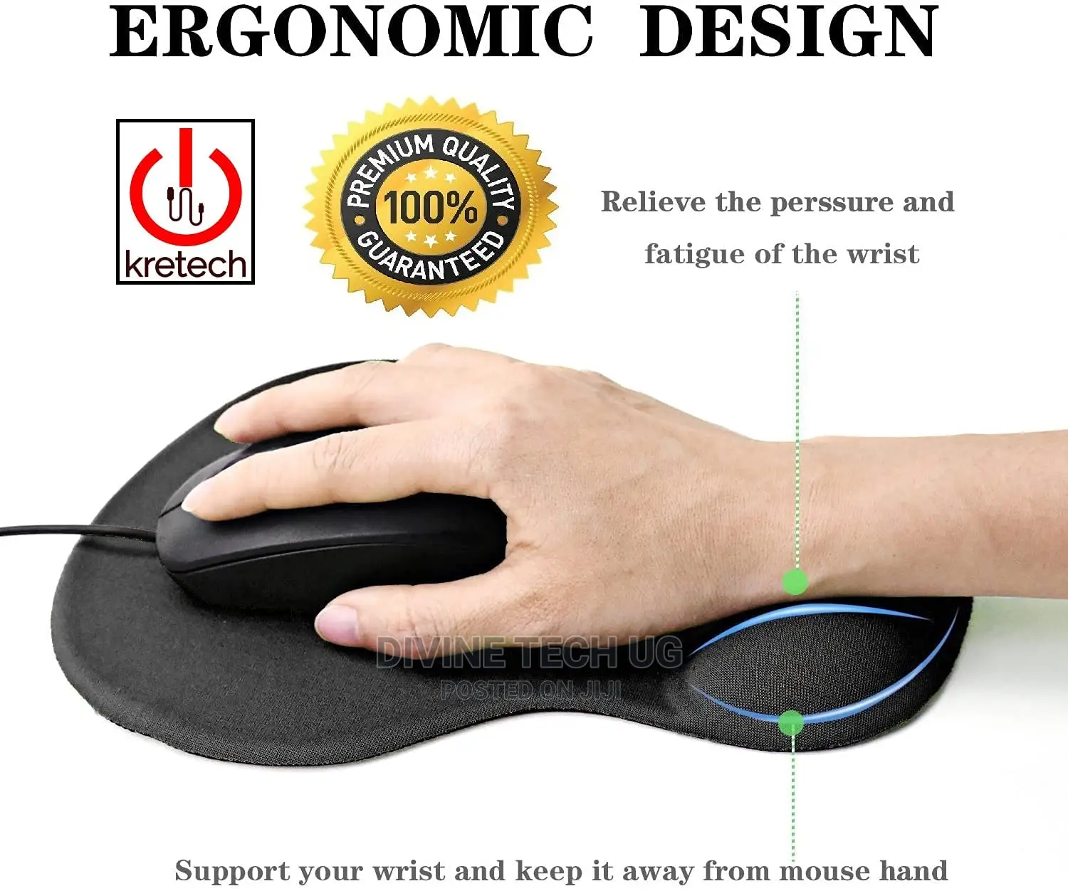 Mouse Pad -Black