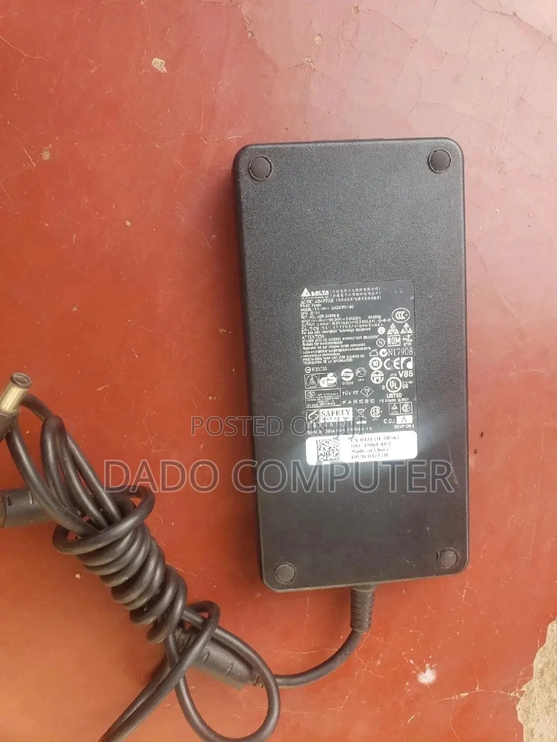 Dell Adptor 19.5v 12.3a