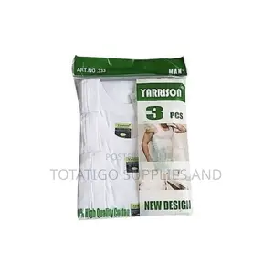 Yarrison Pack Of 3 Pure Cotton Vests
