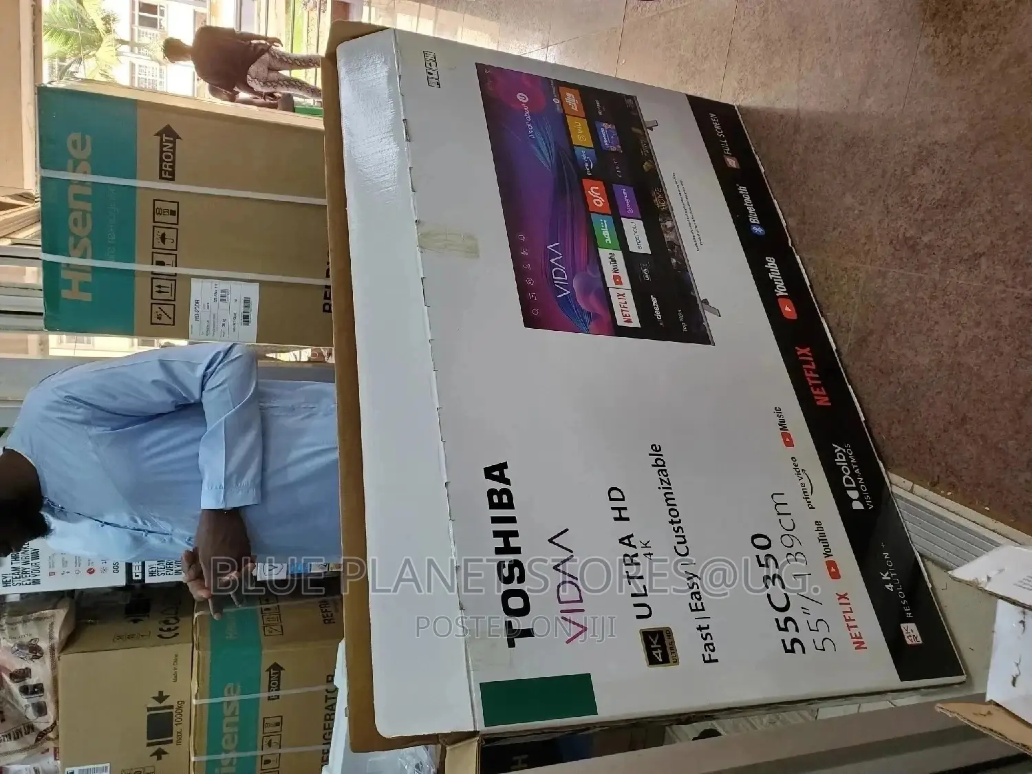 TOSHIBA 55inch Ultra HD Smart Tvs || VIDAA || 55c350kw