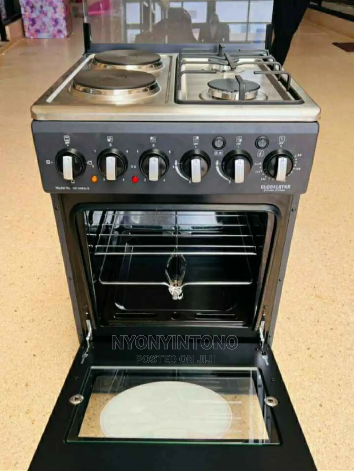 Globalstar 2+2 Cooker Oven With 3 Years Warranty Glass Lid