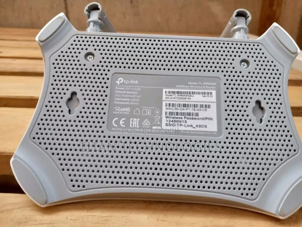 Tp Link- Router Tl-wn840n