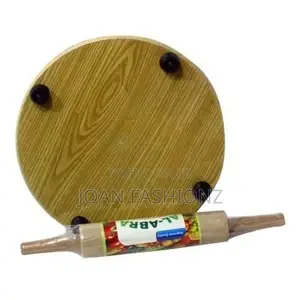 Chappati Rolling Board/Cutting Board With A Rolling Pin