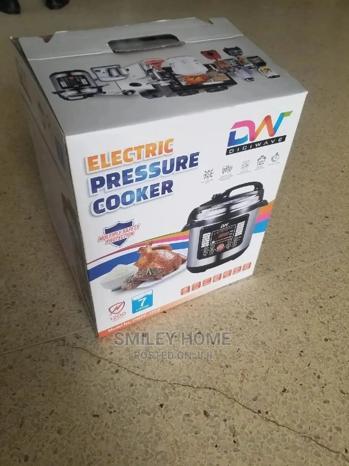 DIGI WAVE Electric Pressure Cooker 5 Litres