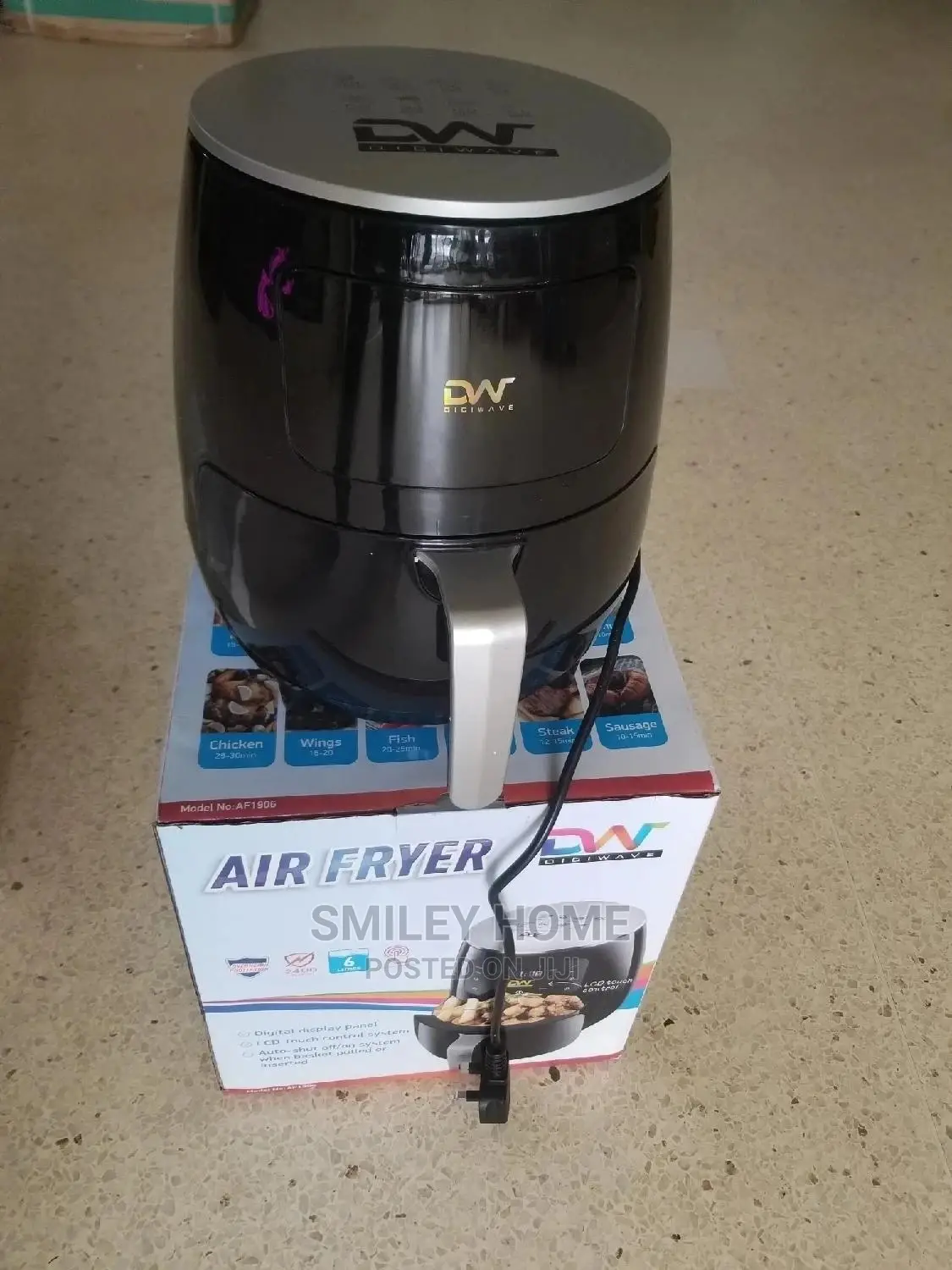 DIGI WAVE Air Fryer 8 Litres
