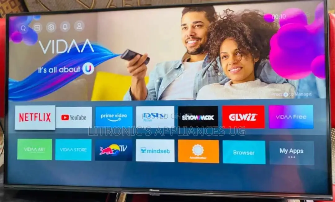 Hisense 40 Smart Vida Flat Screen