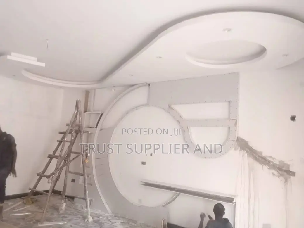Gypsum Ceiling and Tv Unit Done Kit