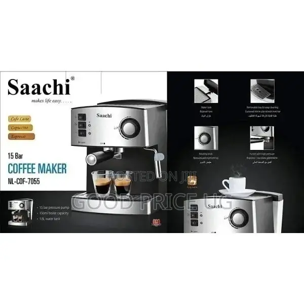 15 Bars Saachi Coffee Maker