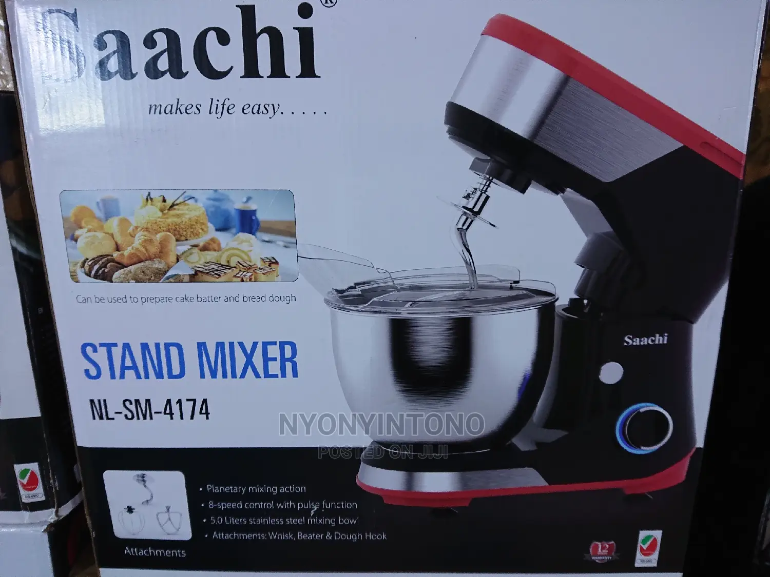 Saachi 5liters Stand Mixer