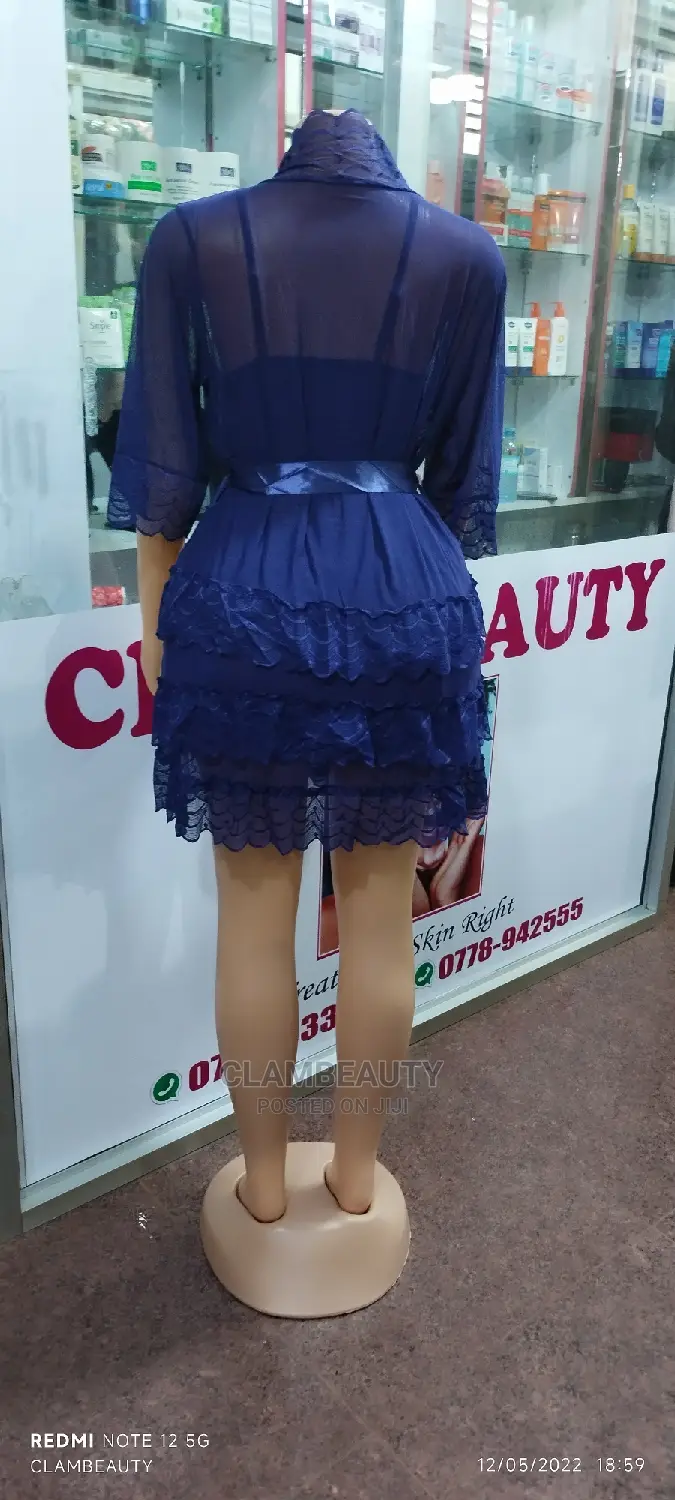 3 Pieces Classy Night Dress For Ladies