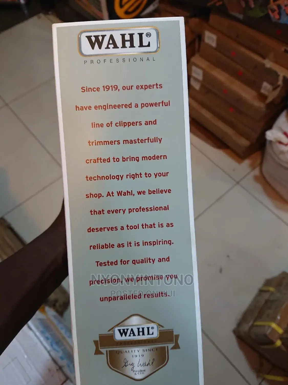 Original Wahl Professional Balding Hair Clipper