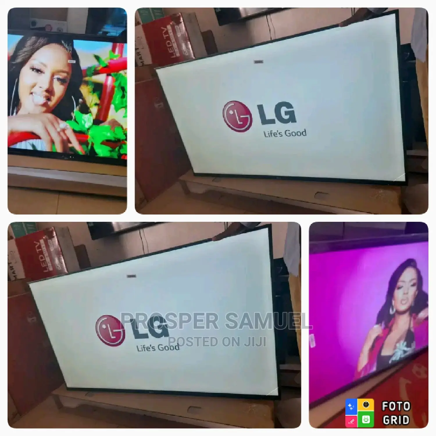 50 Inches LG Digital Smart Flat Screen UHD4K Framless Tv