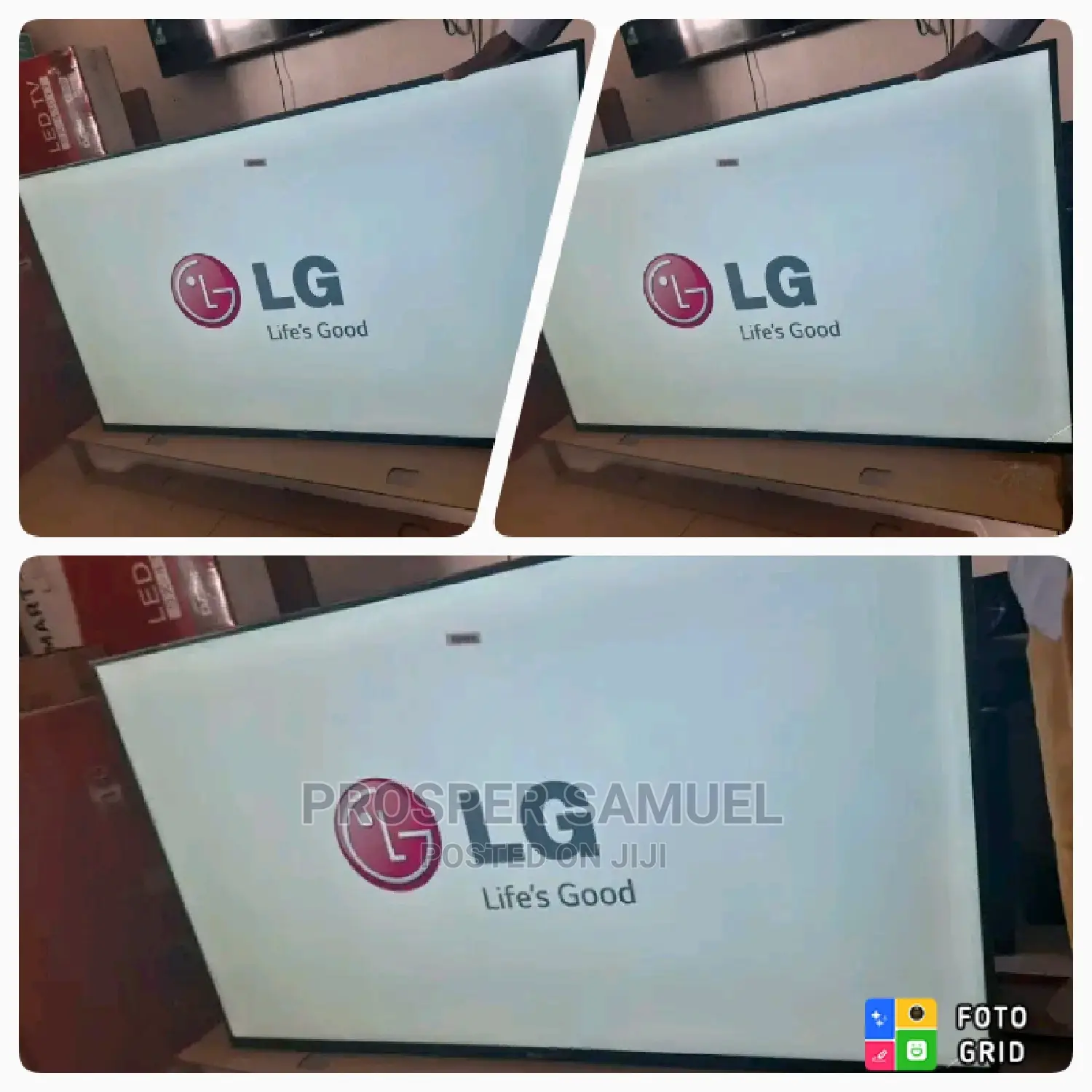 50 Inches LG Digital Smart Flat Screen UHD4K Framless Tv