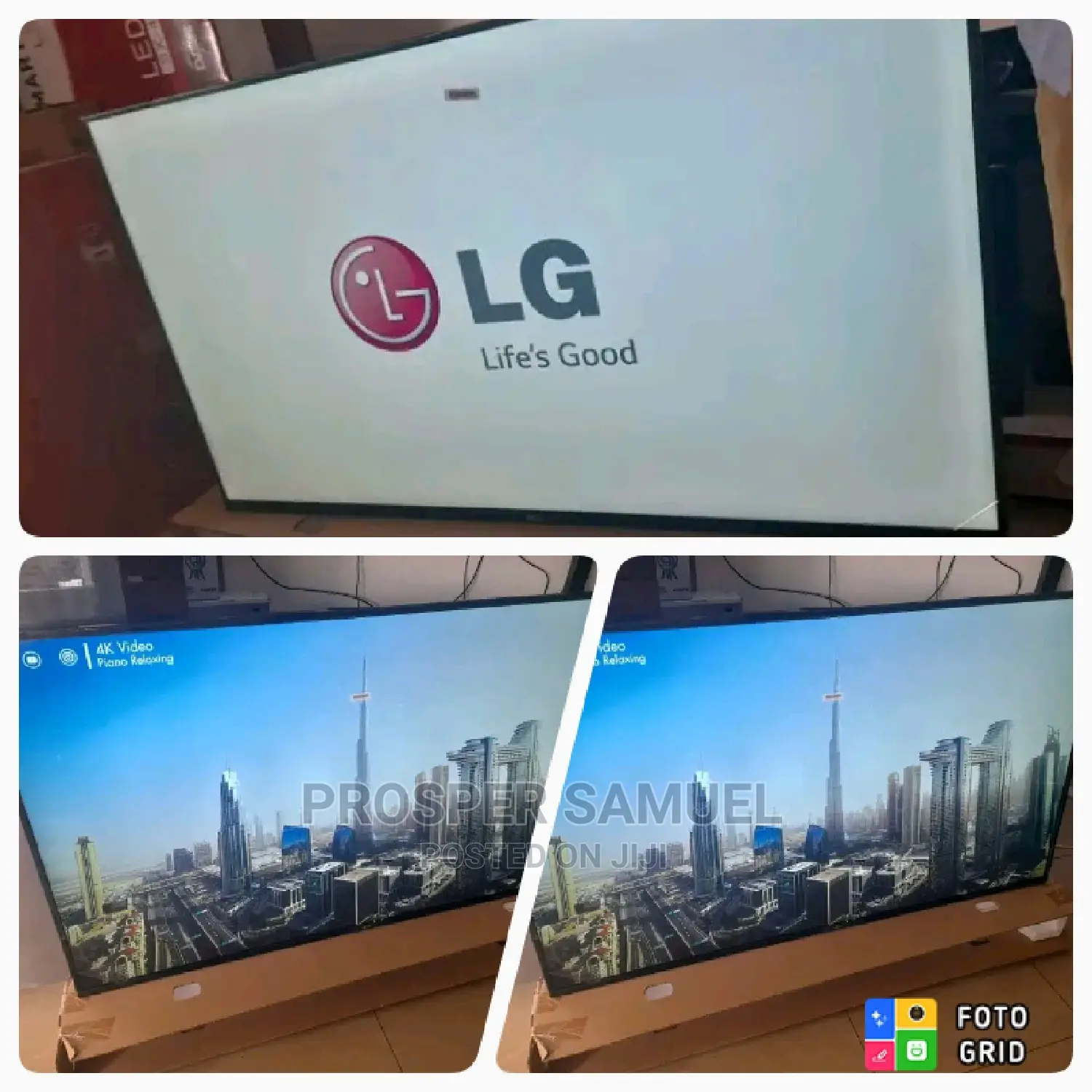 70 Inches LG UHD4K Framless Flat Screen