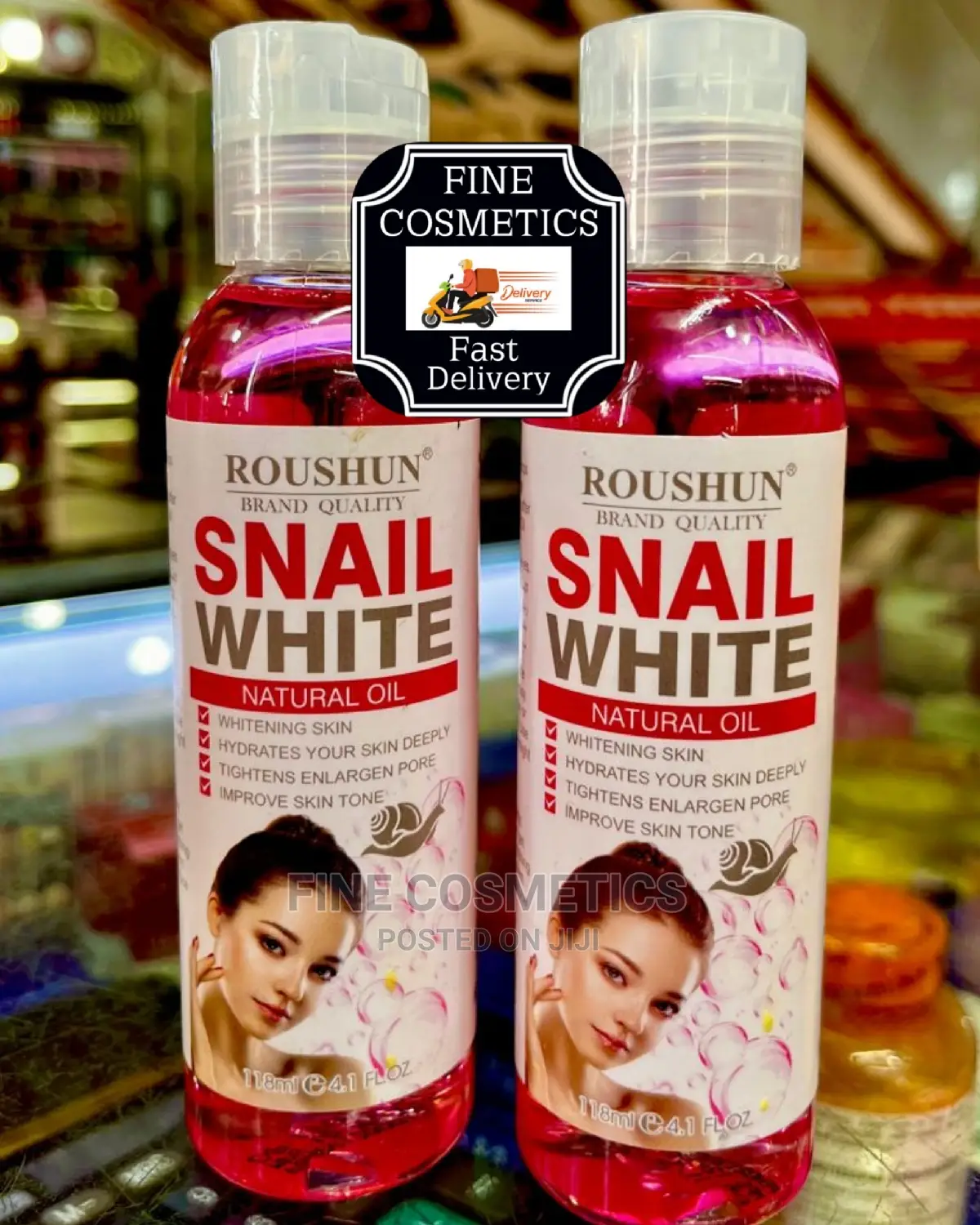 ROUSHUN Snail White Natural Oil Whitening Snail Oil