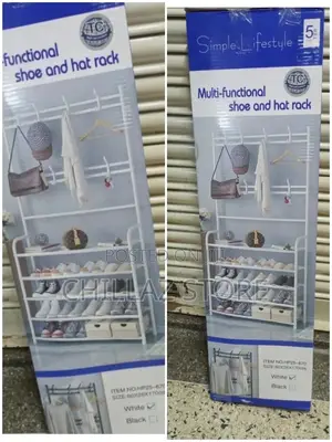 Shoe and Hat Rack