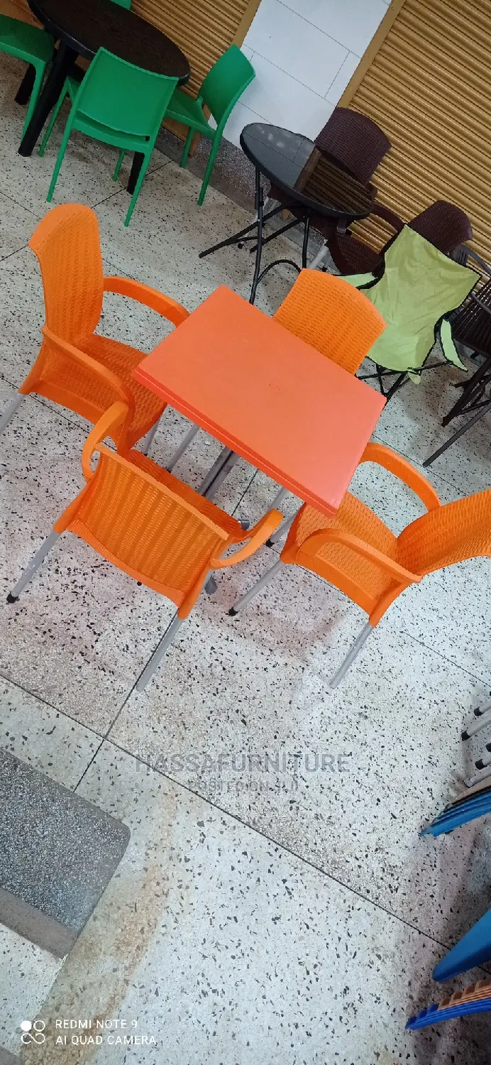 4seaters Orange Plastic Set