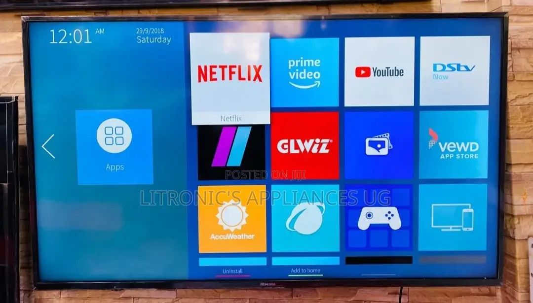 40inches Hisense Smart Vida Screen