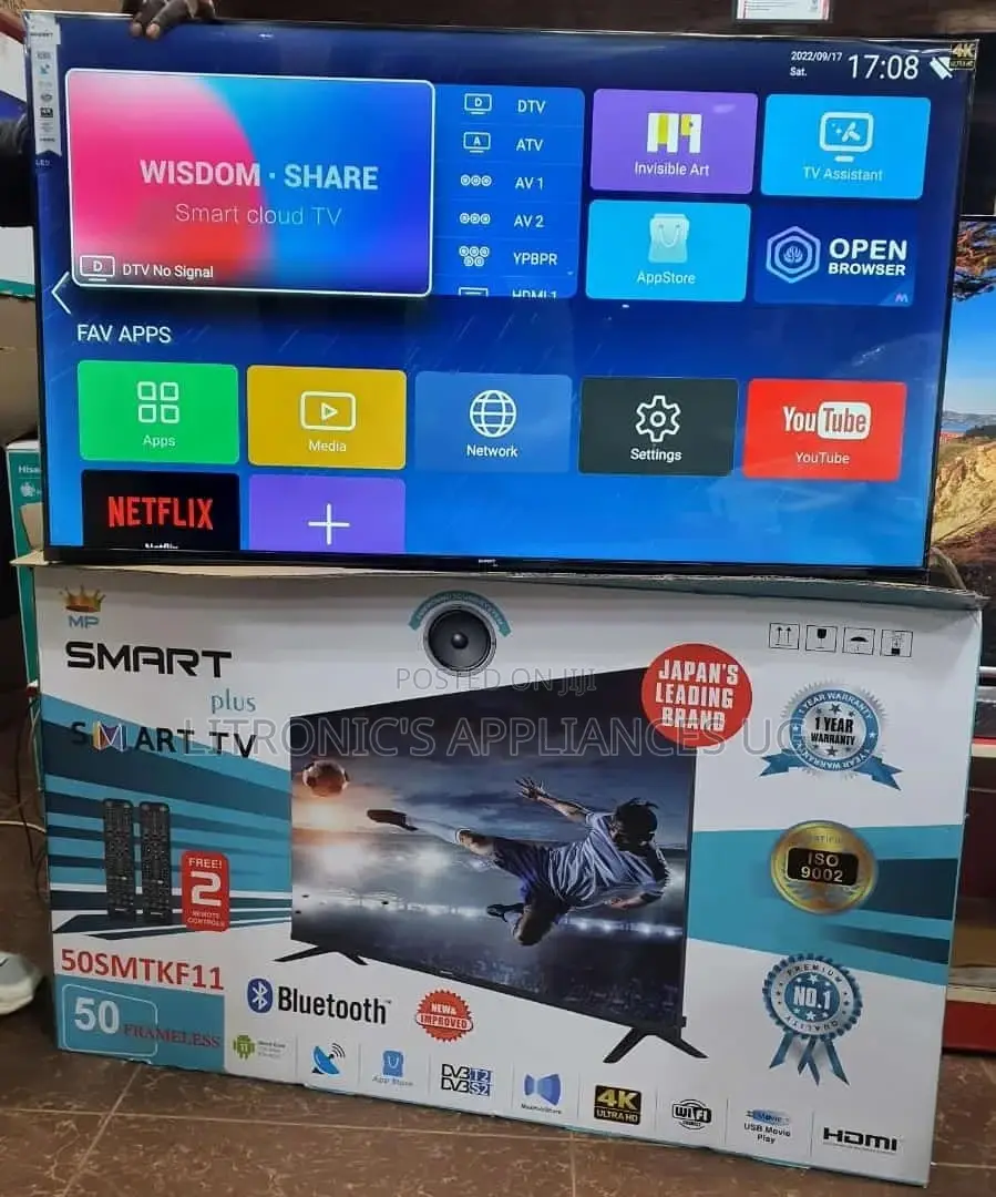 Smart Plus 50inches Smart Flat Screen