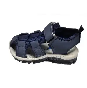 Boy's Open Shoes-Grey,Navy Blue