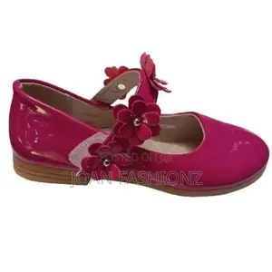 Girls Designer Pumps-Pink