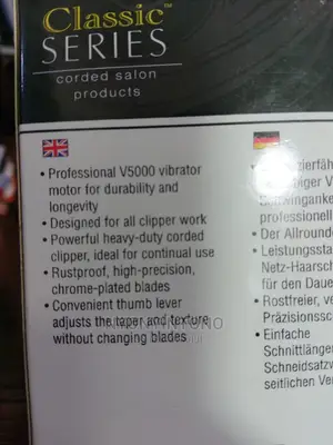 Wahl Super Taper Hair Clippers Made in USA