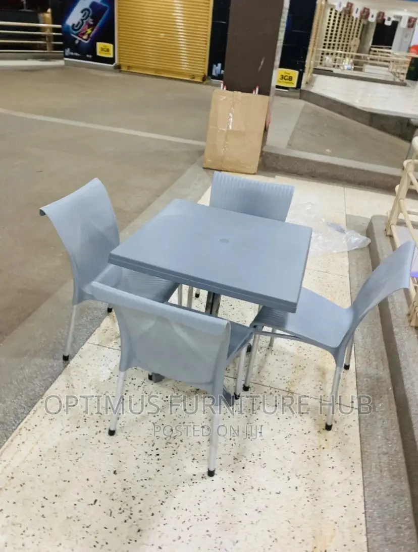 Four Seater Gray Set