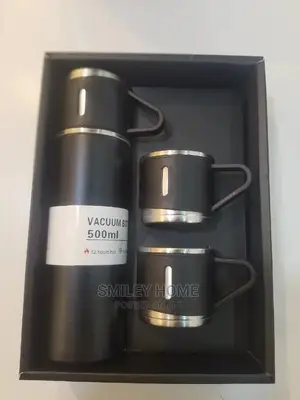 Vacuum Flask Set With 2 Cups 0.5litres