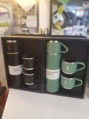 Vacuum Flask Set With 2 Cups 0.5litres
