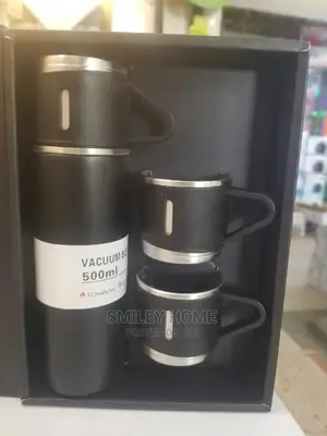 Vacuum Flask Set With 2 Cups 0.5litres