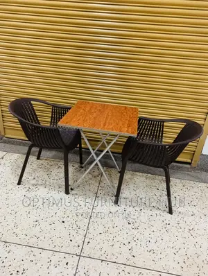 Square Table With Two Chairs (Imported)